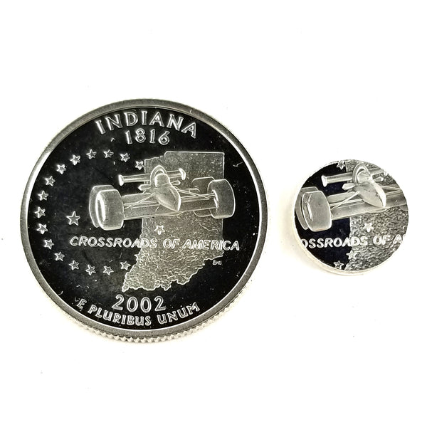 silver indiana proof quarter