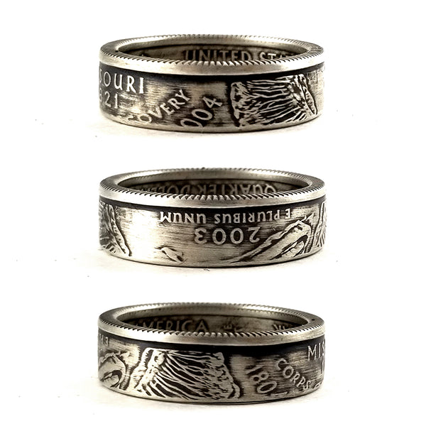 90% Silver Missouri coin Ring by midnight jo