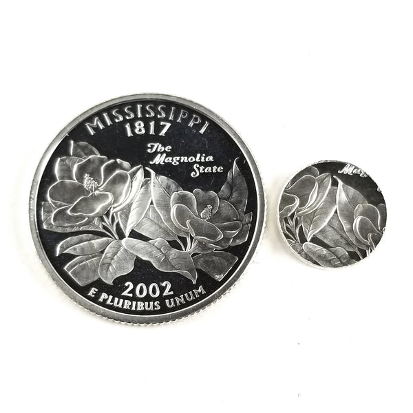 silver mississippi proof quarter