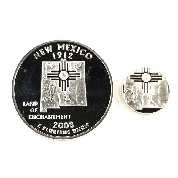 silver new mexico proof quarter