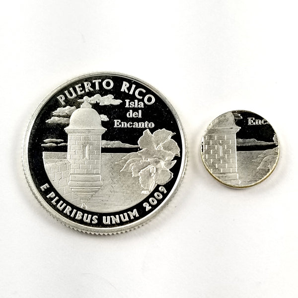 silver puerto rico proof quarter
