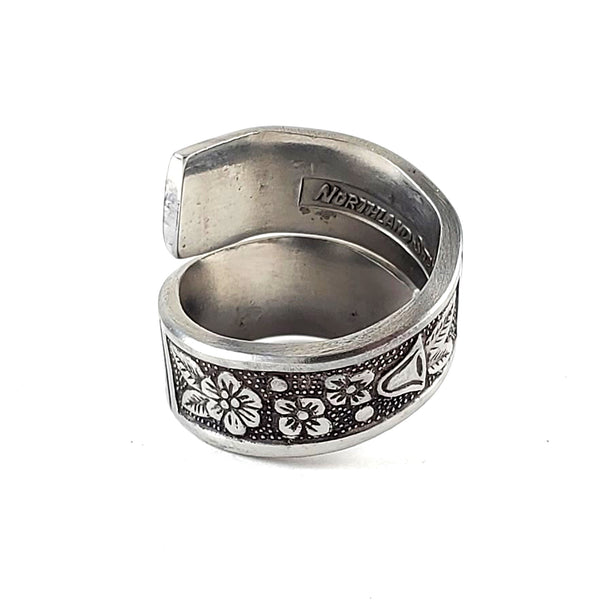 Northland Spring Fever Stainless Steel Spoon Wrap Around Ring