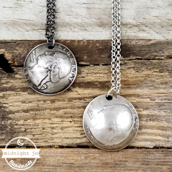 1965-1998 Domed Quarter Coin Necklace