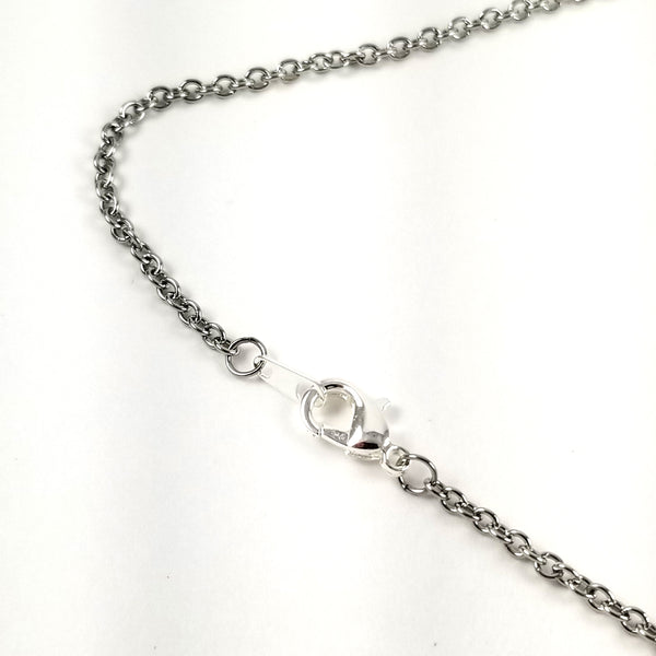 stainless steel bar necklace