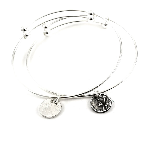 state coin charm bracelet by midnight jo