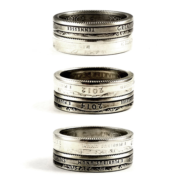 silver national park coin ring by midnight jo