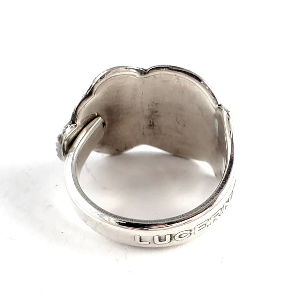 Vintage Rolex Lucerne Silverplate Spoon Ring by Midnight Jo