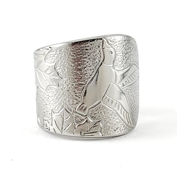 Flying Bird Stainless Steel Spoon Ring Midnight Jo american outdoors liberty tabletop