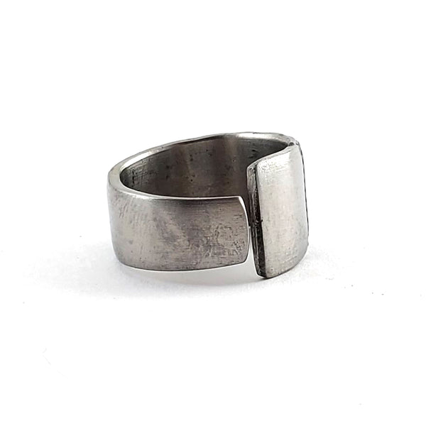 Casa Vista Stainless Steel Spoon Ring by Midnight Jo 70s 1970s