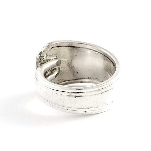Oneida Silver Clarion Spoon Ring by Midnight Jo