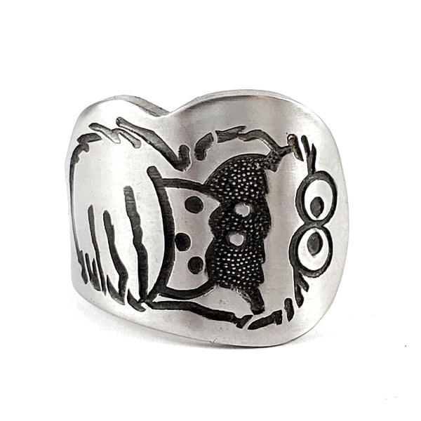 Demand Cookie Monster Stainless Steel Spoon Ring by Midnight Jo