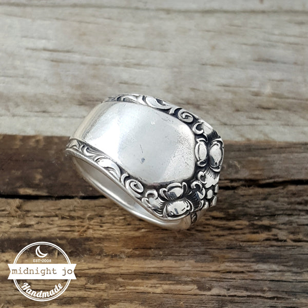 Rosemary Easterling Sterling Silver Spoon Ring