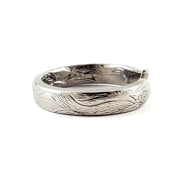 Earth Open Shank Stainless Steel Spoon Ring by midnight jo liberty tabletop