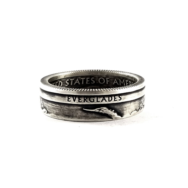 90% Silver Everglades National Park coin Ring by midnight jo