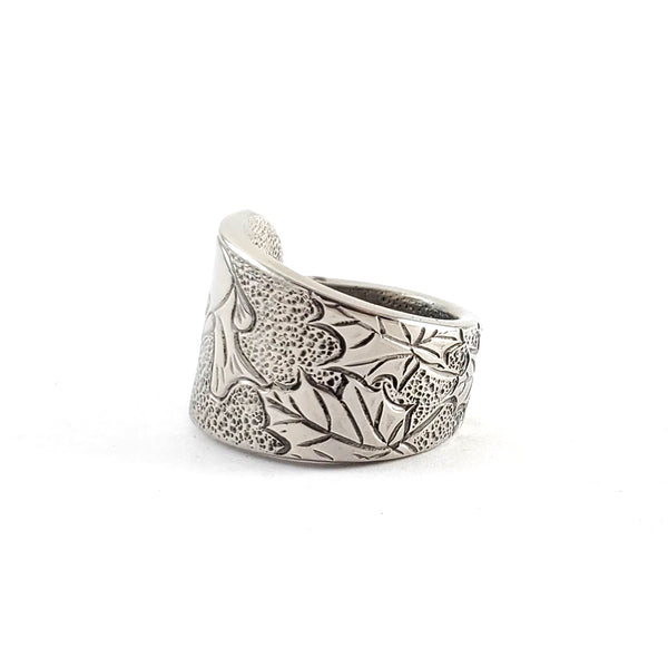 Bass Fish Stainless Steel Spoon Ring