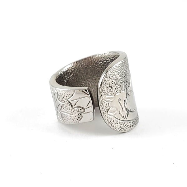 Fox Stainless Steel Spoon Ring Midnight Jo liberty tabletop american outdoors