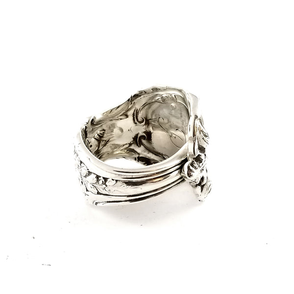 sterling silver chunky wide spoon ring by midnight jo