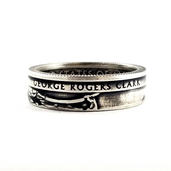90% Silver George Rogers Clark National Park Quarter Ring by midnight jo