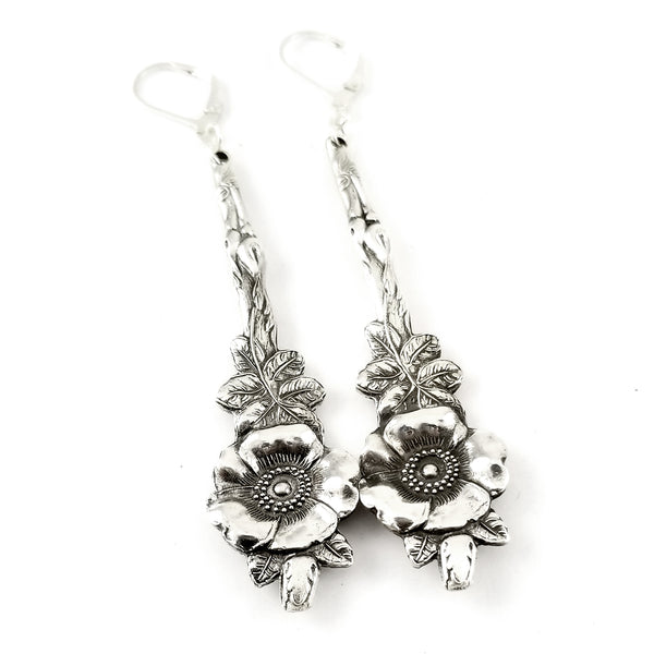 Reed & Barton Harlequin Wild Rose Flatware Earrings by Midnight Jo