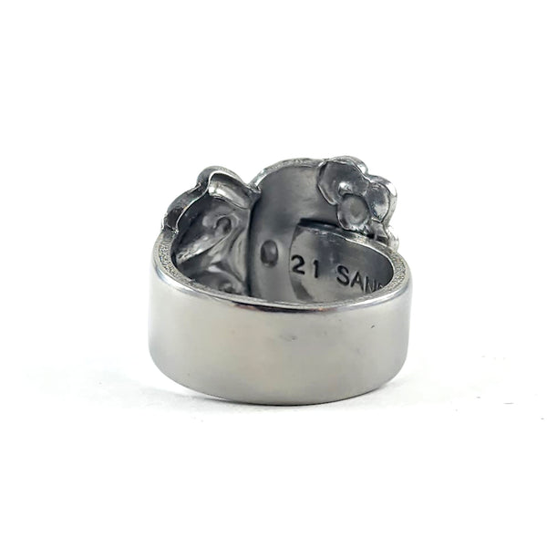 Hello Kitty Character Stainless Steel Spoon Ring by Midnight Jo