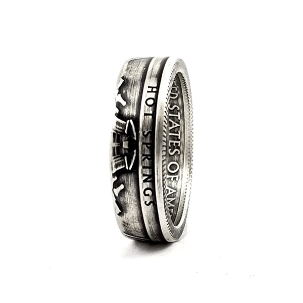 90% Silver Hot Springs National Park Coin Ring by midnight jo