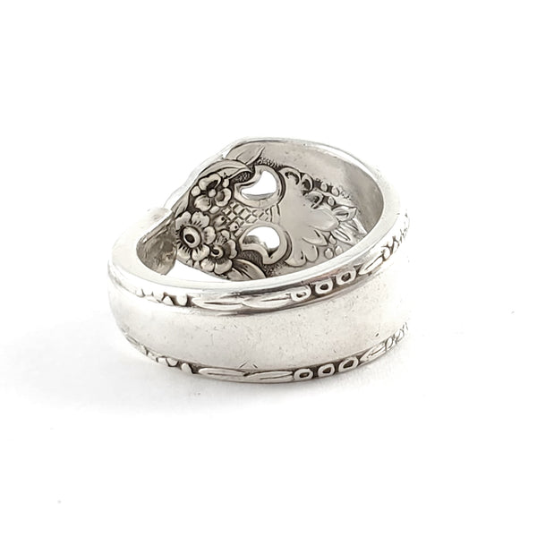 Holmes & Edwards Lovely Lady Spoon Ring by Midnight Jo silverplate