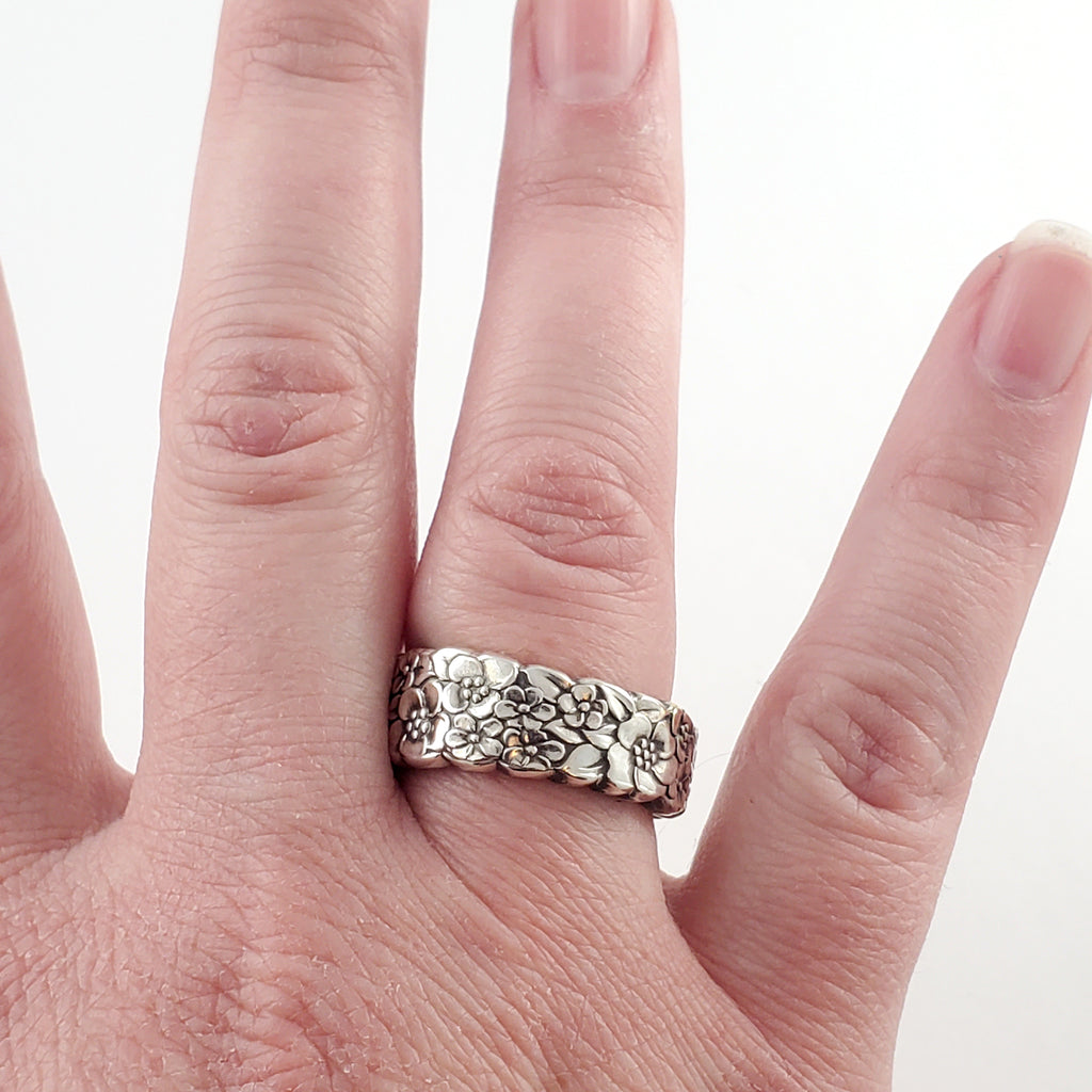 Rogers Love Precious Flower Spoon Ring by Midnight Jo