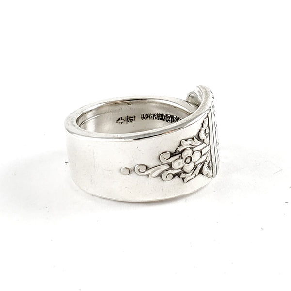 Oneida Margate Floral Spoon Ring by Midnight Jo