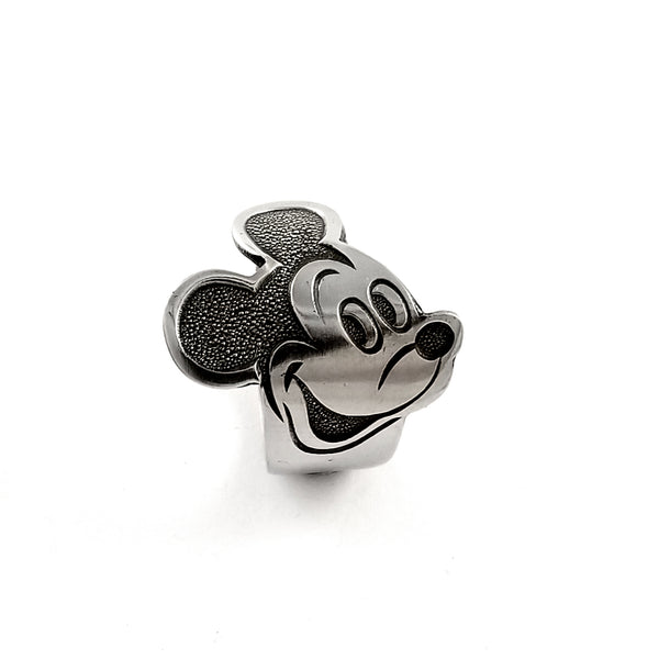 Mickey Mouse Stainless Steel Spoon Ring by Midnight Jo