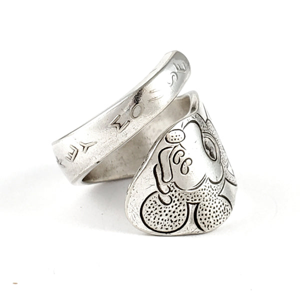 Vintage Mickey Mouse Wrapped Spoon Ring by Midnight Jo