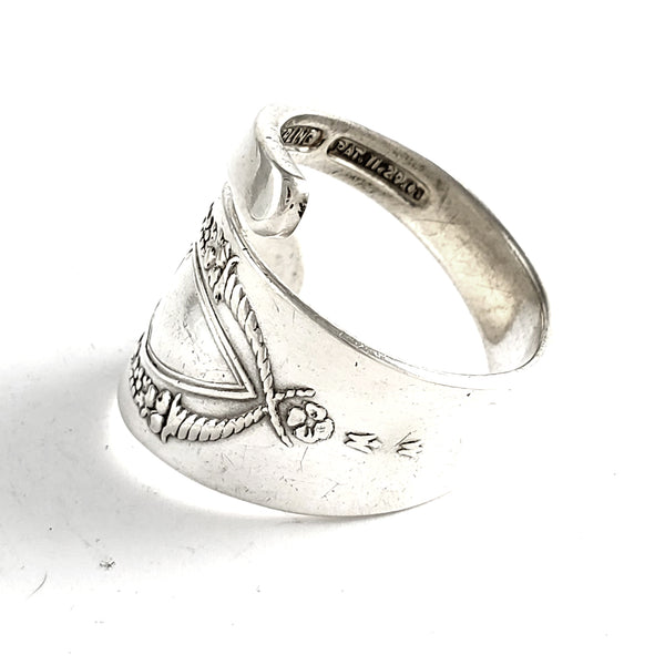 Lunt Mount Vernon Sterling Silver Wrap Around Spoon Ring by midnight jo