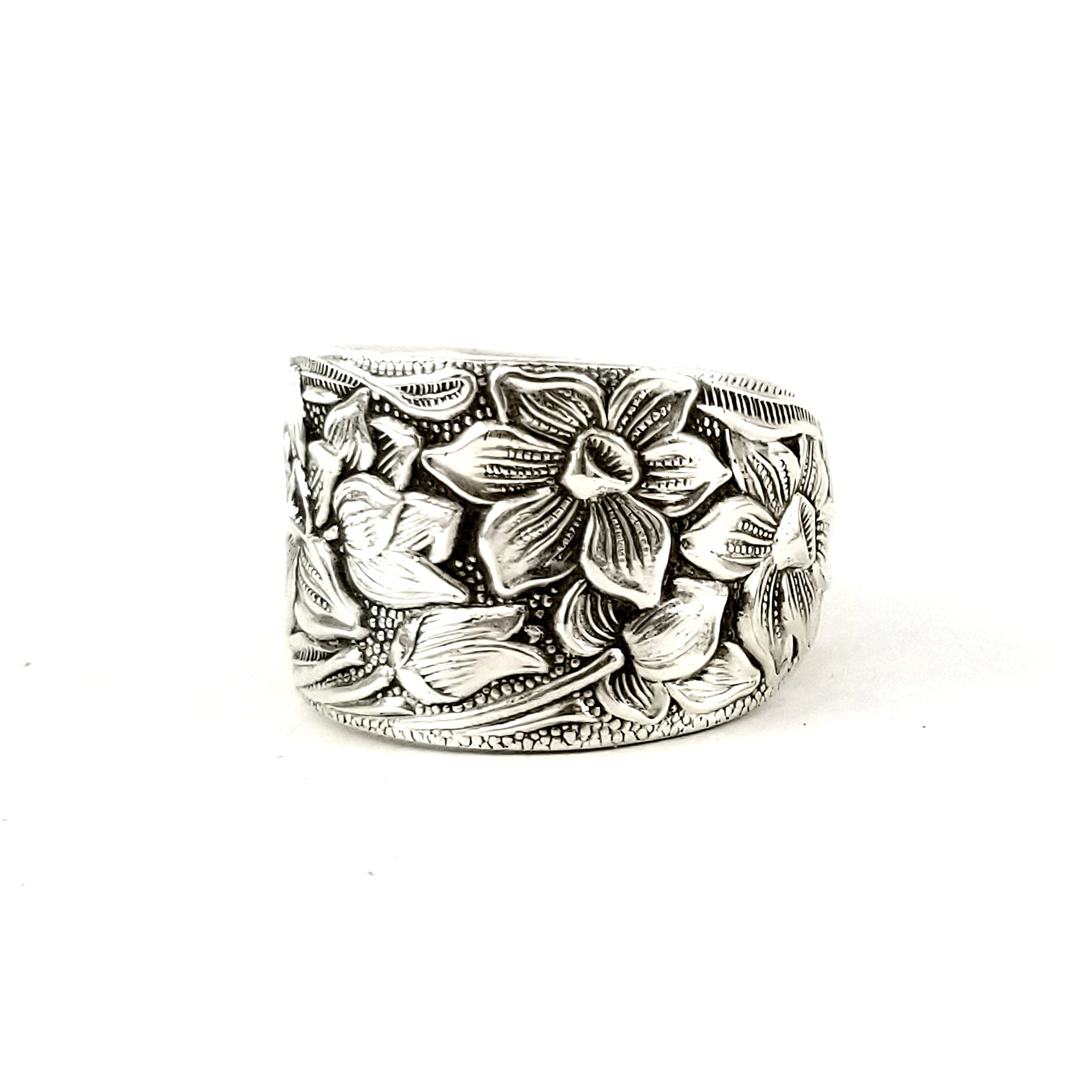 National Silver Narcissus Spoon Ring by Midnight Jo