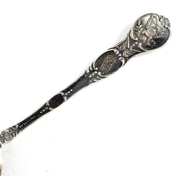 Antique Sterling Silver Nebraska Souvenir Spoon Ring - Made to Order