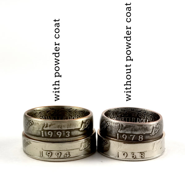 add powder coat to your midnight jo coin ring