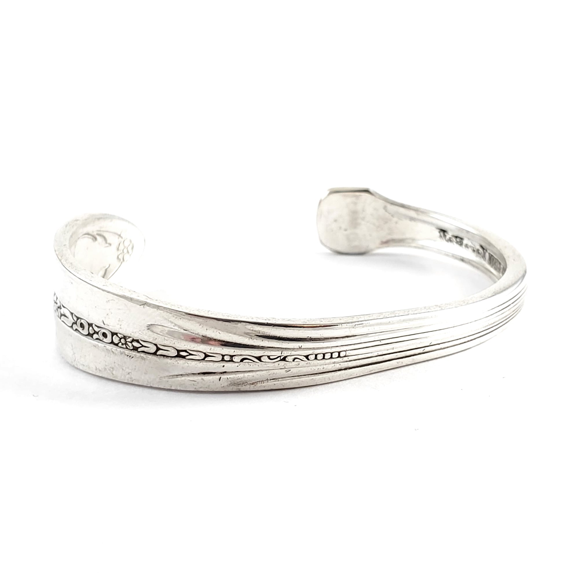 National Silver Princess Royal Thin Spoon Bangle by Midnight Jo