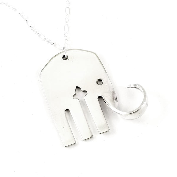 Oneida Queen Bess II Elephant Fork Necklace by midnight jo