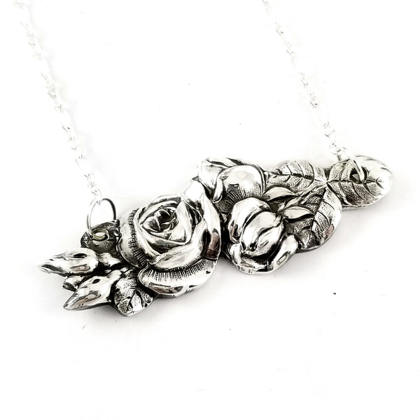 Reed & Barton Harlequin Rose Spoon Bar Necklace by Midnight Jo