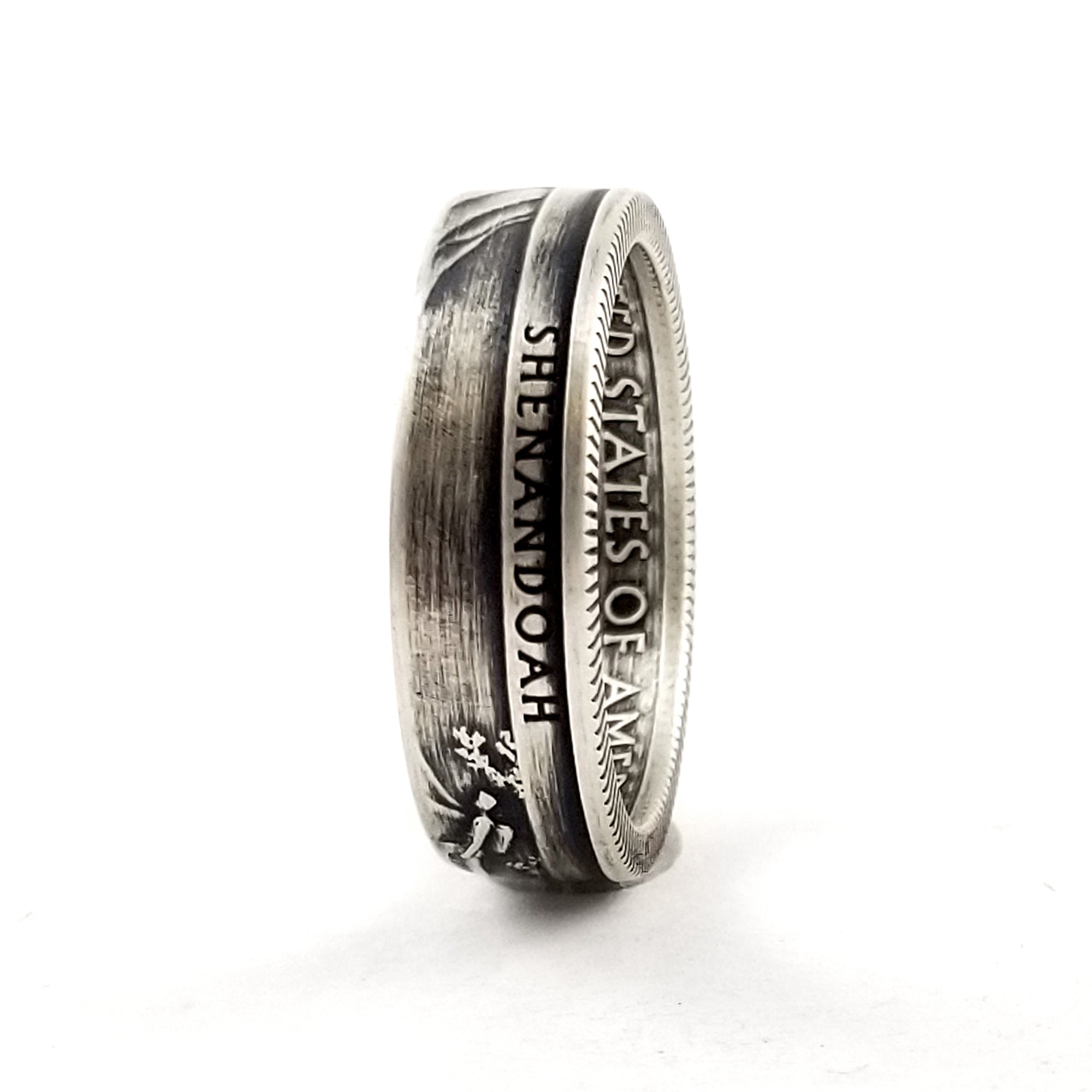 90% Silver Shenandoah National Park Coin Ring by Midnight Jo