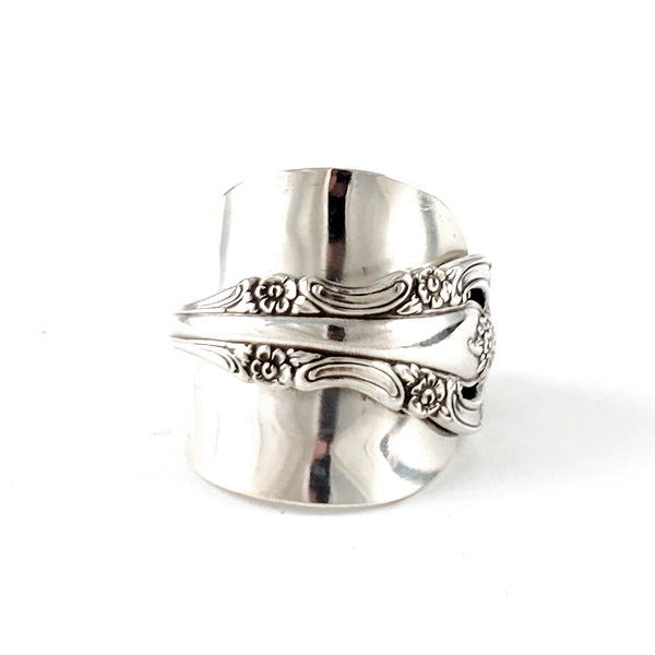 Oneida Silver Artistry Demitasse Spoon Ring community unique 5th wedding anniversary gift