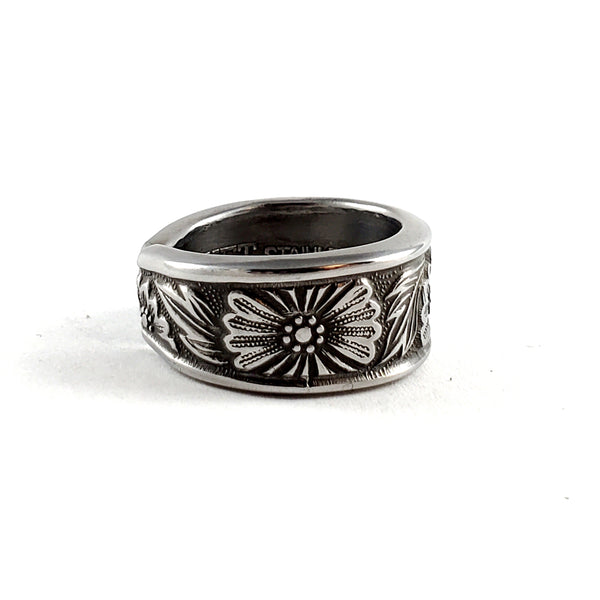 Spring Bouquet Stainless Steel Spoon Ring by Midnight Jo korea