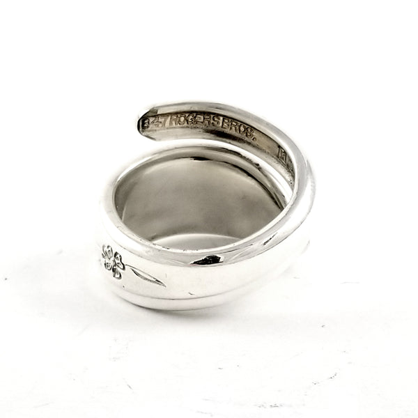 International Silver Springtime Wrap Around Spoon Ring by Midnight Jo