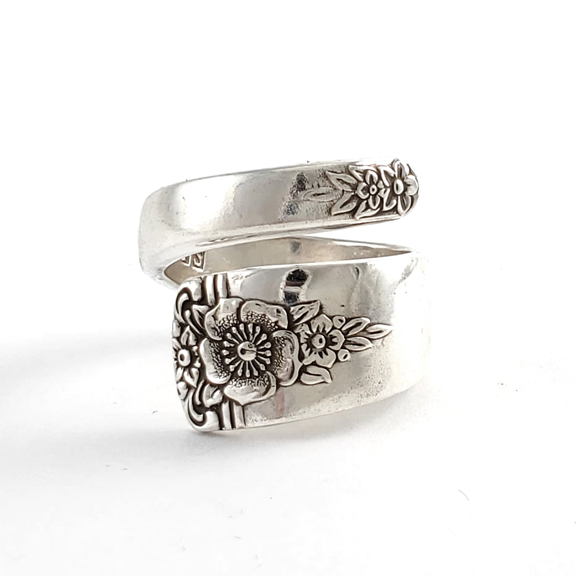 Rogers Spring Charm Wrap Around Spoon Ring by Midnight Jo