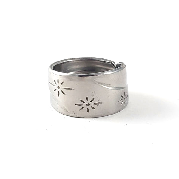 Vintage Thor Starlet Stainless Steel Spoon Ring by Midnight Jo