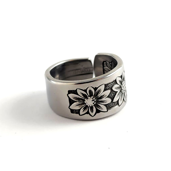 international silver Suncrest Spring Charm Stainless Steel Spoon Ring by Midnight Jo
