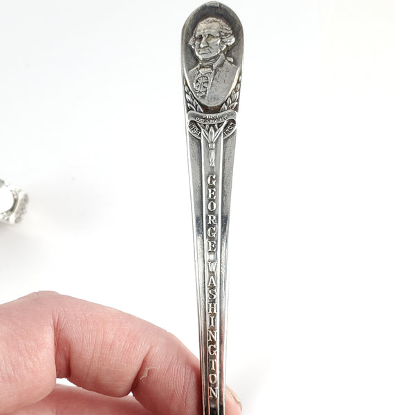 George Washington Presidential Spoon Ring - Made to Order by Midnight Jo