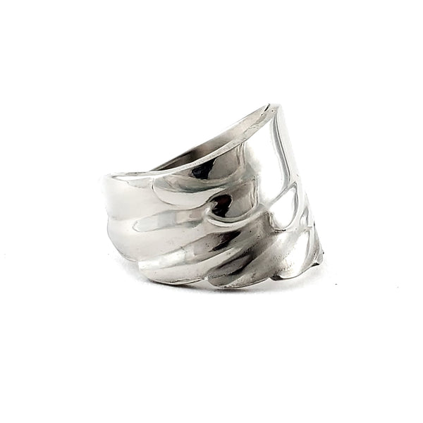Winged Stainless Steel Spoon Ring by Midnight Jo angel bird wing